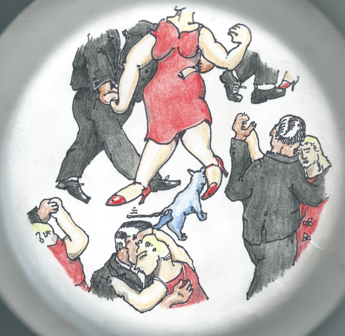 PLATE XX  The Red and Black Milonga
